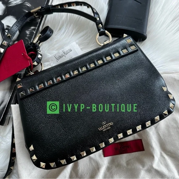 Valentino Garavani Rock Stud Small Shoulder Bag - Picture 3 of 13